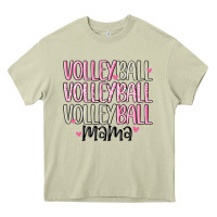 Mossy volleyball mama Heavy Core Tee - MaliasSmallBusiness