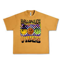 Peanut Butter halloween vibes smiley face Urban Heavy Tee - BarkalooDesign