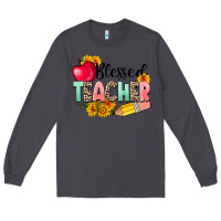 Smoke blessed teacher Long Sleeve Tee - NancyCooperArtShop