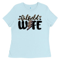 Baby Blue oilfield wife Ladies Tee - MaliasSmallBusiness