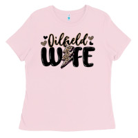 Bubblegum Pink oilfield wife Ladies Tee - MaliasSmallBusiness