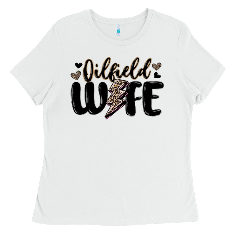 Oilfield Wife Ladies Tee by MaliasSmallBusiness | Teevron