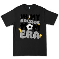 Black in my soccer mom era Premium Tee - MaliasSmallBusiness