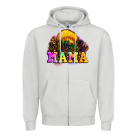 Softball Mama Zipper Hoodie | Teevron