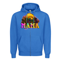 True Royal softball mama Zipper Hoodie - OliviaCreatesArt