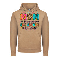 Vintage Coffee mom in every season she shines with grace Vintage Hoodie - Artiststas