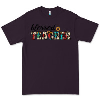 Plum blessed teacher Premium Tee - JahusDesignShop