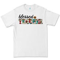 White blessed teacher Premium Tee - JahusDesignShop