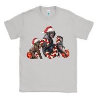 Moon Dust christmas chimpanzee and gorilla Classic Tee - LillyAllenDesigns