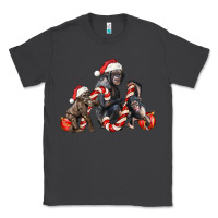 Smoke christmas chimpanzee and gorilla Classic Tee - LillyAllenDesigns