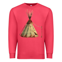 Cardinal teepe tipi Premium Sweatshirt - FaDigitalArtStudio
