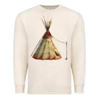 Sandshell teepe tipi Premium Sweatshirt - FaDigitalArtStudio