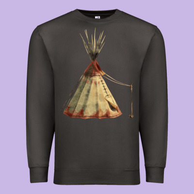 Teepe Tipi Premium Sweatshirt Designed By Fadigitalartstudio