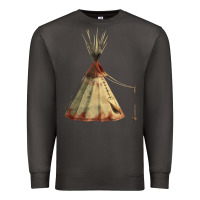 Smoke teepe tipi Premium Sweatshirt - FaDigitalArtStudio