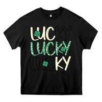 Black lucky Heavy Core Tee - MaliasSmallBusiness