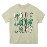 Mossy lucky Heavy Core Tee - MaliasSmallBusiness