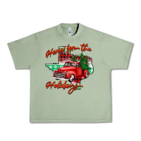 Oil Green home for the holidays texas Urban Heavy Tee - BarkalooDesign