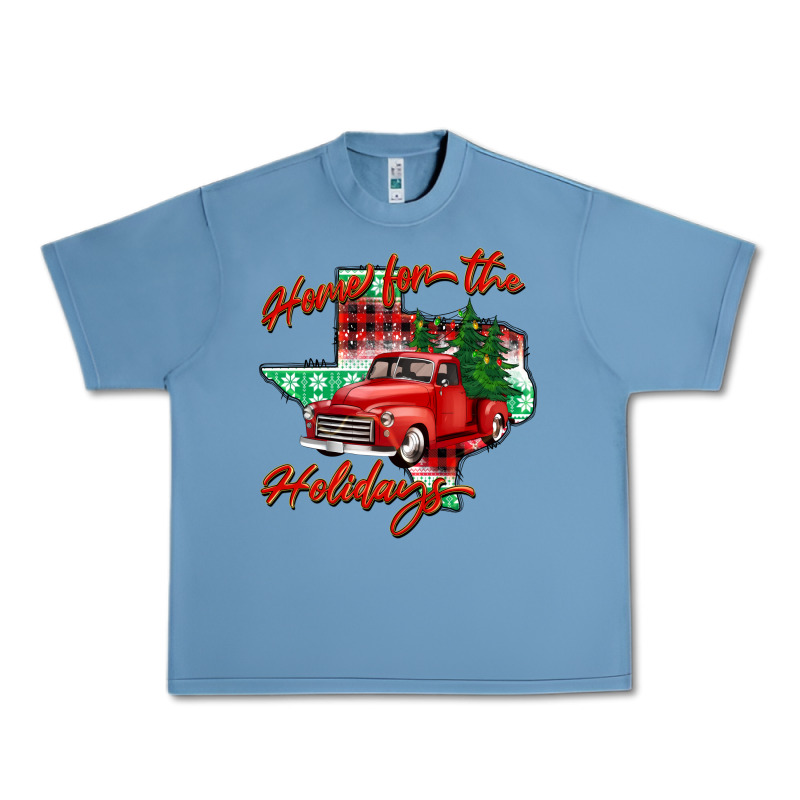 Home For The Holidays Texas Urban Heavy Tee by BarkalooDesign | Teevron