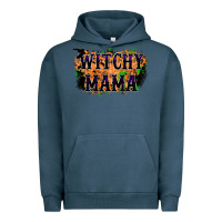Pigment Midnight Navy witchy mama Urban Hoodie - RacoonDesign