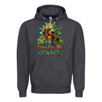 Smoke long live the cowboys Zipper Hoodie - OliviaCreatesArt