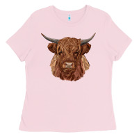 Highland Cow Ladies Tee | Teevron