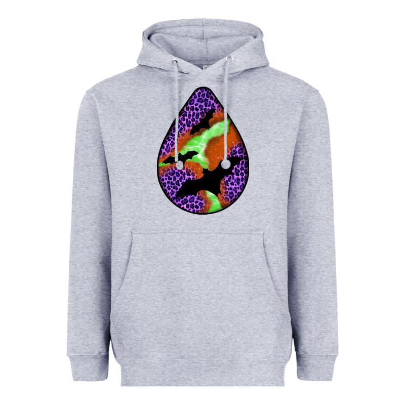 Halloween Bat  Teardrop Heavyweight Hoodie by BundleAndBundleShop | Teevron