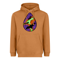 Meerkat halloween bat  teardrop Heavyweight Hoodie - BundleAndBundleShop