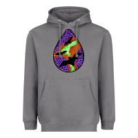 Storm halloween bat  teardrop Heavyweight Hoodie - BundleAndBundleShop