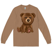 Toasted Coconut bear Long Sleeve Tee - texasbilliewilder