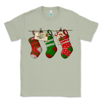 Matcha Christmas Socks With Santa Letter Classic Tee - LillyAllenDesigns