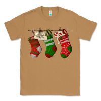 Toasted Coconut Christmas Socks With Santa Letter Classic Tee - LillyAllenDesigns