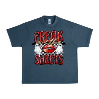 Midnight Navy freak in the sheets Urban Heavy Tee - BarkalooDesign