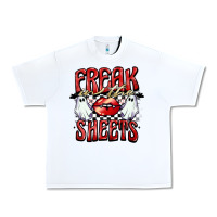 White freak in the sheets Urban Heavy Tee - BarkalooDesign