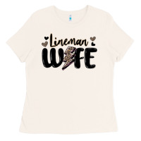 Bone lineman wife Ladies Tee - MaliasSmallBusiness