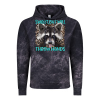 Cloud Black sweet but will throw hands Vintage Hoodie - Artiststas
