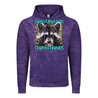 Cloud Purple sweet but will throw hands Vintage Hoodie - Artiststas