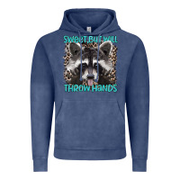Vintage Denim sweet but will throw hands Vintage Hoodie - Artiststas
