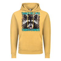 Vintage Mustard sweet but will throw hands Vintage Hoodie - Artiststas