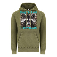 Vintage Olive sweet but will throw hands Vintage Hoodie - Artiststas