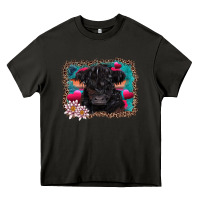 Asphalt v.d belted galloway cow Heavy Core Tee - AdoDesignShop