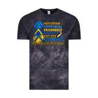 Cloud Black down syndrome awareness Vintage Tee - Artiststas