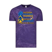 Cloud Purple down syndrome awareness Vintage Tee - Artiststas