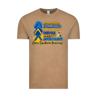 Vintage Coffee down syndrome awareness Vintage Tee - Artiststas