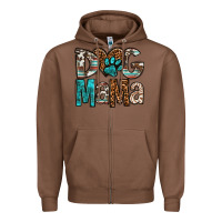 Chestnut dog mama Zipper Hoodie - OliviaCreatesArt