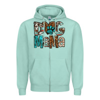 Seafoam dog mama Zipper Hoodie - OliviaCreatesArt