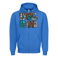 True Royal dog mama Zipper Hoodie - OliviaCreatesArt