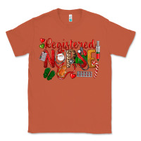Copper Registered Nurse Christmas Classic Tee - LillyAllenDesigns