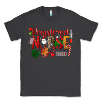 Smoke Registered Nurse Christmas Classic Tee - LillyAllenDesigns