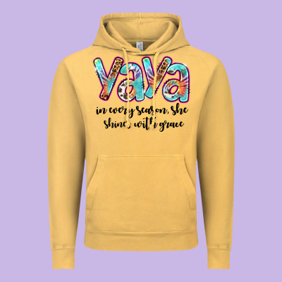 Yaya Vintage Hoodie Designed By Artiststas
