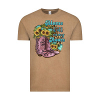 Vintage Coffee Blame It All On My Roots Vintage Tee - JahusDesignShop